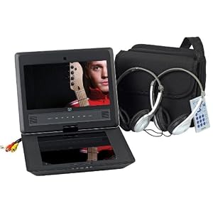Audiovox DS9106PK 9Inch LCD Swivel Display Portable DVD