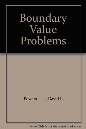 Boundary Value Problems