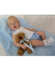 Henry UNFINISHED Vinyl Reborn Doll Kit By Sheila Michael (With Girl Body)