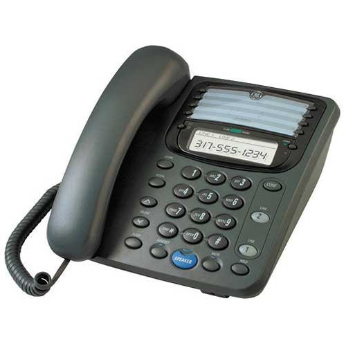 GE Corded Telephone with Speakerphone and LCD Display
