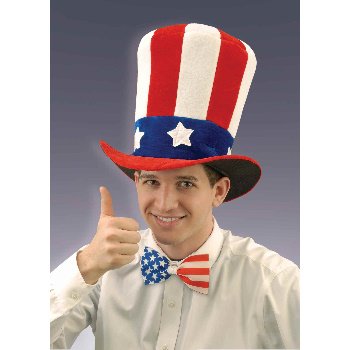 velvet uncle sam hat  more detail click!