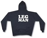 LEG MAN Men's Hoodie Sweat Shirt Small thru 4XL