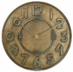 Bulova Exhibition&reg; Typeface Clock - Frank Lloyd Wright Collection