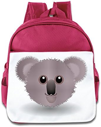 School Bag Funny Koala Face Cartoon Children Backpacks Cute Pink Bags