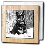 Dogs German Shepherd - German Shepherd - Tile Napkin Holders