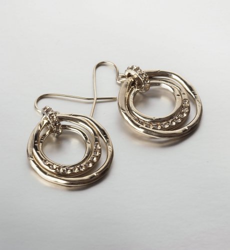 Sparkle Hoopla Drop Earrings