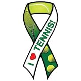 【AnimalsINK.com】リボン型マグネット『テニス大好き』Tennis