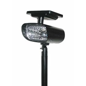 Ultar Bright Solar Powered Plastic Spot Light 4 Super Led