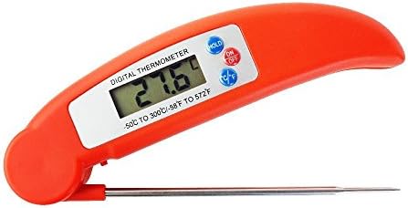 Digital Food Thermometer, Rapid Meat Thermometer, Direct Read With Probe For BBQ, Kitchen Cooking by SunrisePro