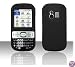 Black Silicon Skin Cover Case for Sprint/at&t Palm Centro 690 - Flexible Soft
