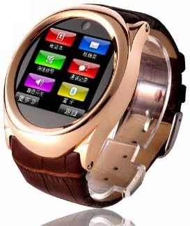 Unlocked 4GB GSM Watch Cell Phone Quad band Touch Screen Camera JAVA Camera MSN