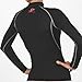 New 097 Womens Skin Tight Compression Baselayer T Shirt Running Black Top S-xl