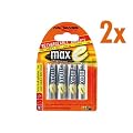 8x Ansmann Power Accu LSD NiMH Akku AA Mignon 2100 mAh maxE Akkubatterie
