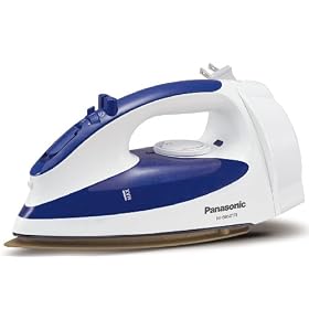 Panasonic NI-S650TR 1200-Watt Steam Iron with Curved Titanium-Coated Soleplate
