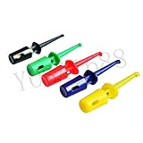 1.7''マルチメータリード線キットテストフッククリップグラバテストプローブSMT/ SMD IC D20ケーブル溶接