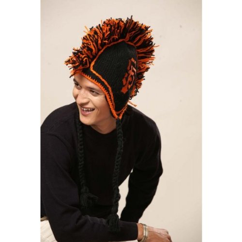 Mohawk Handmade Knitted Winter Trooper Trapper Hat-San Francisco Giants