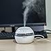 Wotvo 290ml with Night Light Ultrasonic Humidifier Mini USB 5v Voltage Anion Aroma Diffuser Electric Essential Oil Fragrance Machine Cool Mist Auto Off Quiet Aromatherapy for Household and Office Use
