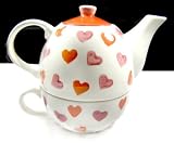 Tea For One Gift Set - Heart  from Fabu-licious
