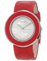Gucci Womens YA129421 U-Play Medium Watch with Interchangeable Bracelet and Bezel
