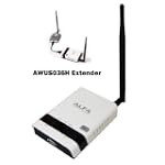 Alfa R36 802.11 b,g,N Wireless-N 3G USB Mobile Router and AWUS036H Extender - Wide-Coverage WiFi Broadband Router for AWUS036H to Create your very own WiFi Hotspot (or Wireless Bridge / Repeater) with the Signal picked up by the AWUS036H or from any 3G modem including the Fly3G
