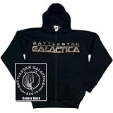 Battlestar Galactica - Logo Zip Hoodie