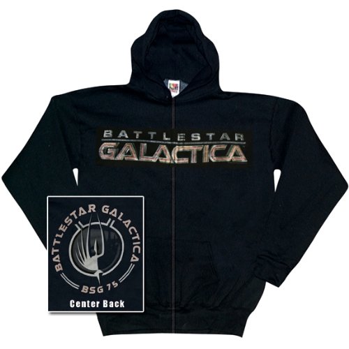 Battlestar Galactica - Logo Zip Hoodie