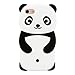 iPhone 7 Case, MC Fashion Cute 3D Animal Panda Protective Soft Silicone Phone Case Skin for Apple iPhone 7 (2016) and iPhone 8 (2017) (Panda)