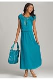 metrostyle Georgette Peasant Dress