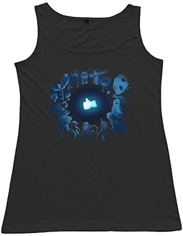 Womens Kings Of The Internets Cool Black Vest