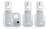 Philips - CD5653S/38 - T&eacute;l&eacute;phone sans fil avec r&eacute;pondeur + 2 combin&eacute;(s) suppl&eacute;mentaire(s) - GAP - Blanc