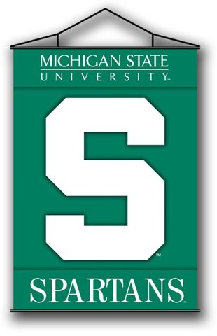 Michigan State University Spartans Indoor Wall Banner