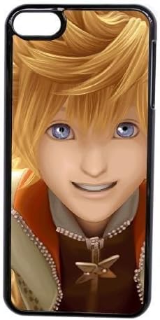 ZAE Made Phone Case with Free Screen Protector [Tempered Glass] Kingdom Hearts Roxas Cover Back Case for iPod touch 6 Black , BBF-4270536