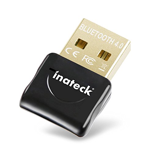 Inateck USB Bluetooth 4.0 Low Energy Micro Adapter USB Wireless Bluetooth Dongle, Compatible with Windows XP/ Vista/ 7/ 8/ 8.1, Support A2DP Bluetooth Stereo Playback & EDR