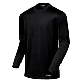 ASICS Men's Core Long Sleeve Shirt, Black, Medium : image