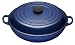 Le Creuset Enameled Cast-Iron 3-1/2-Quart Buffet Casserole, Cobalt Blue