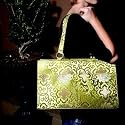 Lime Morocco Diaper Bag