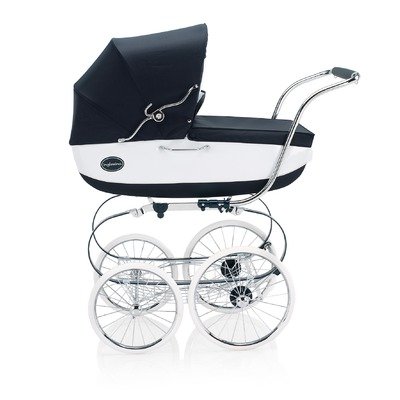 Classica Pram in Navy / Ivory