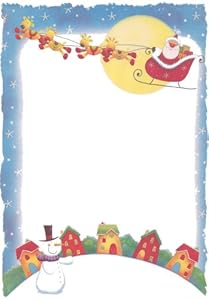 A4 christmas paper writing 07 image