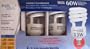 4 Pack Candelabra Base Compact Fluorescent 13 Watt Bulbs Produces 60 Watts of Light Soft White