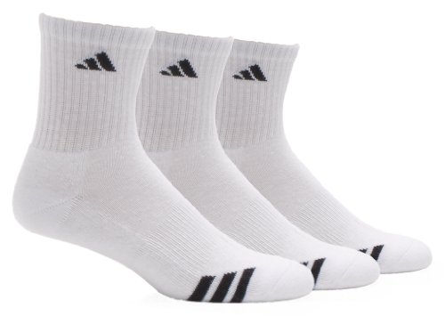 adidas Men's Cushioned 3STR 3-Pack HC Sock