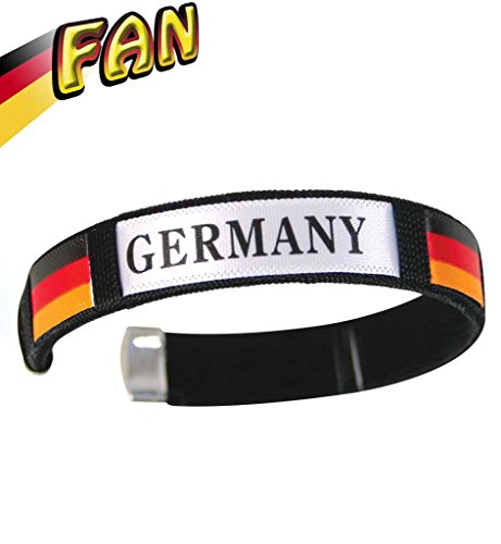 Fanartikel, Armband ” Germany “, EM, WM