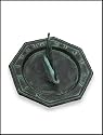 Rome Industries 2217 Aluminum Sailboat Birdbath Sundial