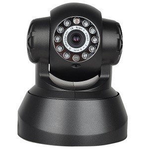 Abco Tech Wireless IP Pan/Tilt/ Night Vision Internet Surveillance Camera Built-in Microphone With Phone remote monitoring support