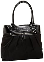 Calvin Klein Nylon Tote,Black,one size