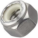 18-8 Stainless Steel Lock Nut, Right Hand Threads, Self-Locking/Nylon Insert, Meets IFI 100/IFI 107, Inch