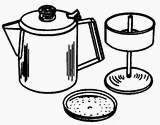 Tops Mfg. 406 Rapid Brew Stainless Steel Percolator