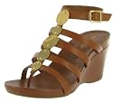 BCBG BCBGirls Axel Womens Shoes Gladiator Sandals Heels Amaretto/Gold