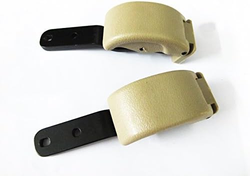 2x Pair Rear Window Latch Lock Toyota Hilux Tacoma Pickup Mk4 Mk5 98 - 04 Cream Color