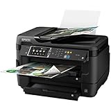 Epson WorkForce WF-7620 Wireless Color All-in-One Inkjet Printer with Scanner and Copier