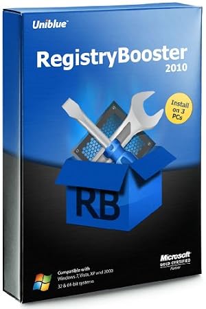 Uniblue - RegistryBooster 2010 (Install on 3 PC's)